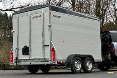 Nugent box trailer